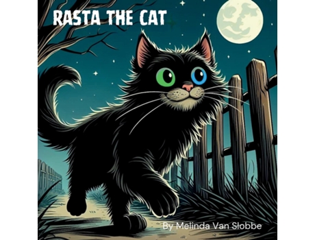 Livro Rasta the Cat de Melinda Van Slobbe (Inglês)