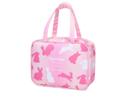 Bolsa de Maquilhagem Casual Impermeável Portátil Tecido Twill RNEMITERY