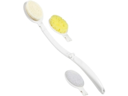 Vicasky 1-conjunto De Escova Banho Com Cabo Longo, Escova Corporal Esfoliante Macia, Escova De Limpeza Para Banho