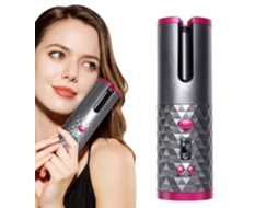 Modelador de cabelo sem fio automático portátil sem fio usb recarregável curling ferro cerâmica modelador de cabelo varinha rotativa automática ferram