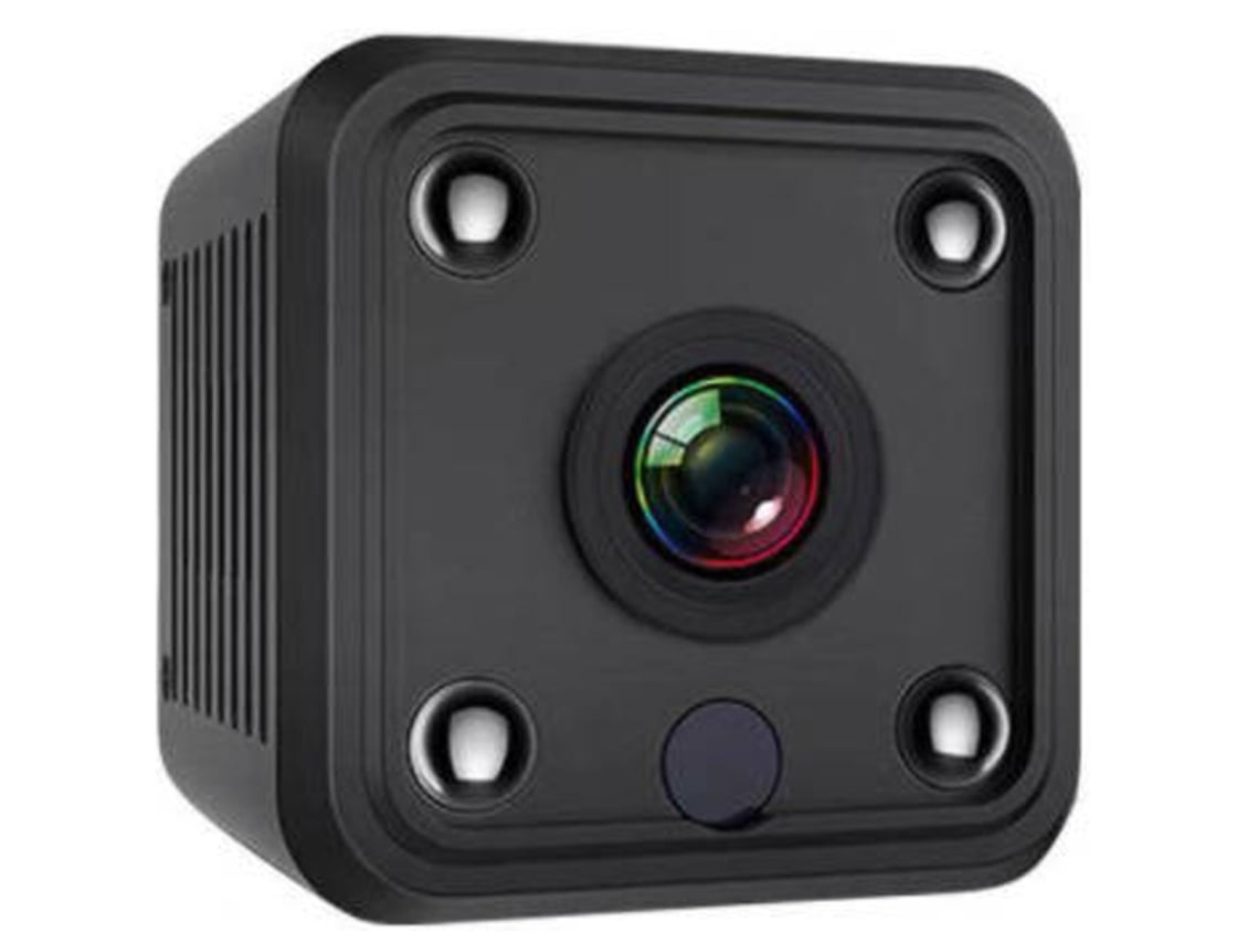 Mini Câmera Espiã Câmera de Vigilância Wifi Oculta Full Hd 1080p 4k Sem Fiopreto USHION