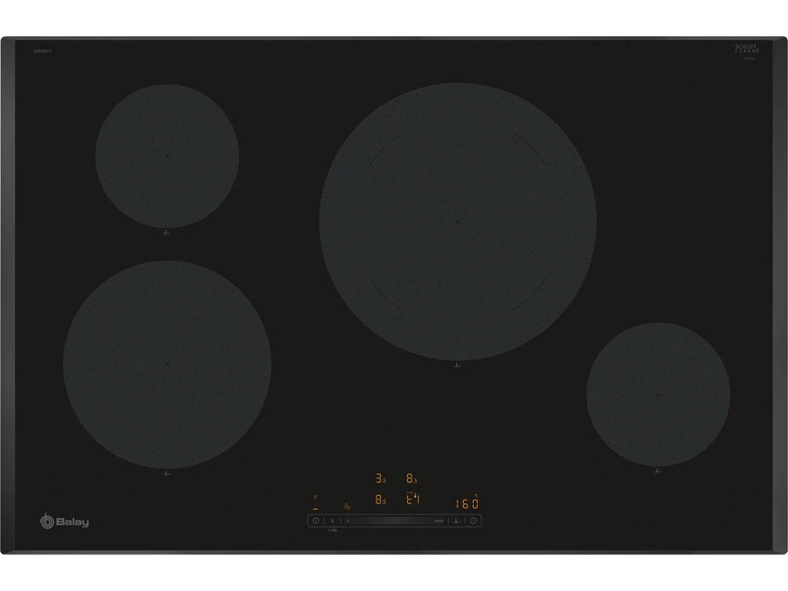 Placa de Indução BALAY 3EB985LH (Elétrica - 80 cm - Preto)
