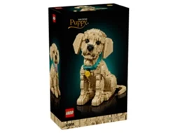 Lego® 11384 Icons Cachorro De Golden Retriever - Figura De Perro Con Collar