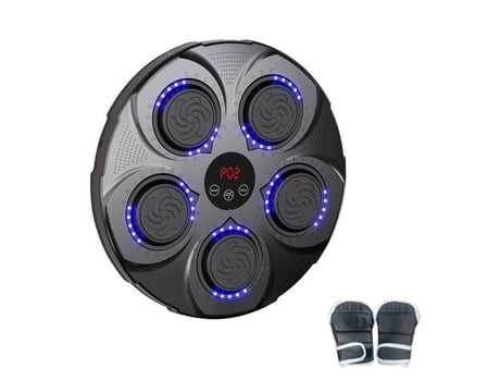 Máquina De Boxe Musical - Pimpimsky - Bluetooth - 1200mah - Preto/azul - Crianças/fitness