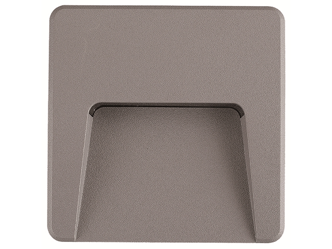 Luz de Parede Quadrada Led 3W Ip65 Sun 120X120Mm VITO LIGHTING
