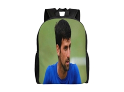 Mochila Novak Djokovic D231 Para Estudantes, Durável E Leve, Alça De Ombro Impermeável E Respirável V231 Olysi Shop