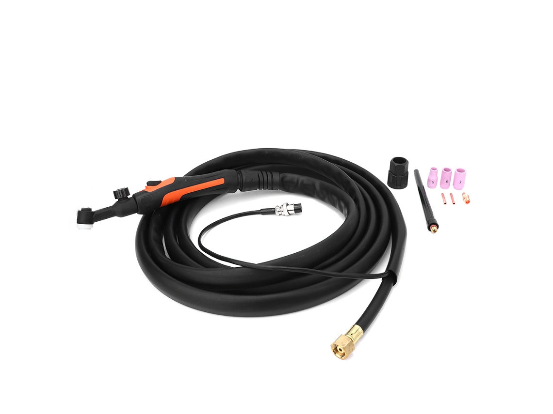 Kit de Tocha Tig com Válvula Reguladora e Cabo 4m | S/MARCA