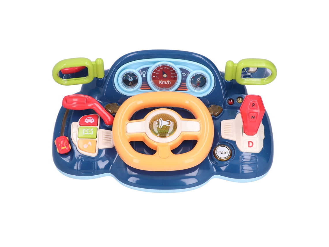 Primerox volante Simulado para Bebê com Luzes e Sons Aprendizagem Early Education 3+ Anos
