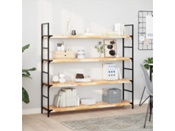 Vidaxl Prateleira Flutuante 120x30x4 Cm Acácia Maciça Não Tratada
