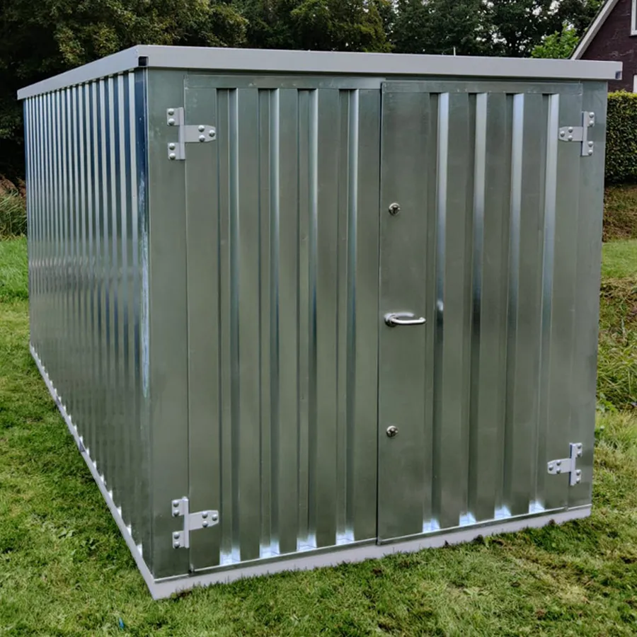 Abrigo FOCO 4X2 Porta Dupla Curto em Galvanizado