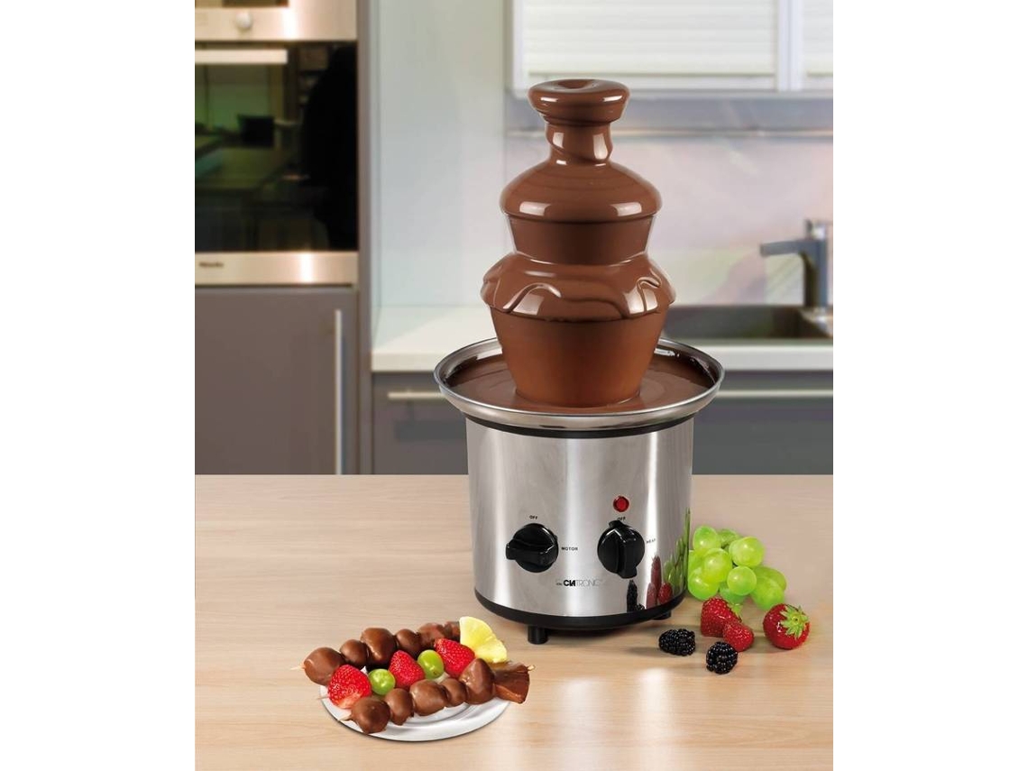 Fonte De Chocolate - Clatronic Skb 3248 - 170 Watt - Cinza - Para Frutas E Doces