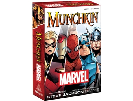 Jogo de Tabuleiro MUNCHKIN Marvel Edit