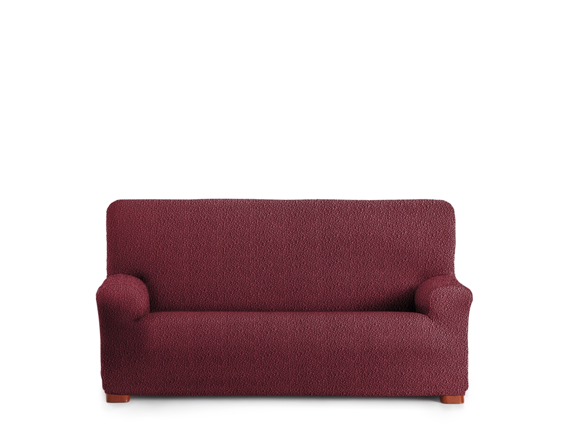 Capa para Sofá Bielástica Adaptável Roc 4 Lugares 210-290 Cm Marrom VIPALIA