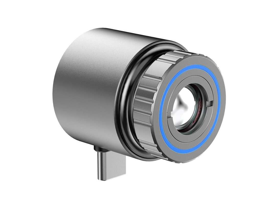 Câmera Termográfica Móvel Gttguard Clearview C210, Zoom Digital De 1-8x, Resolução De 256 X 192.