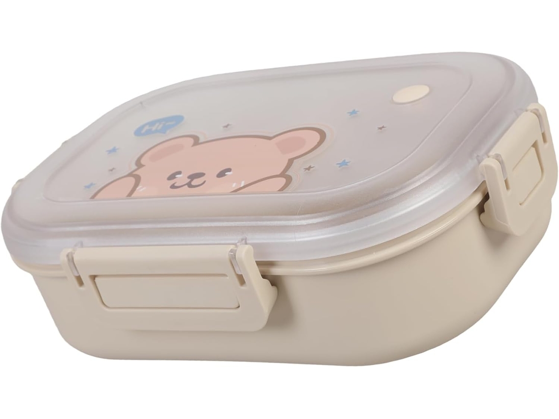 Lancheira Bento Infantil Com Vários Compartimentos E Desenhos Animados Para Frutas, Ideal Para Crianças E Portátil
