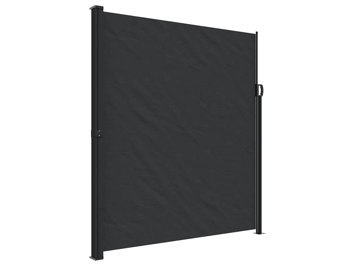 Maison Exclusive - Toldo Lateral Retrátil 220x600 Cm Preto
