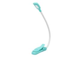 2026 luz de Leitura Led Recarregável Usb com 3 Temperaturas de Cor e Intensidade Regulável com Pinça para Livros