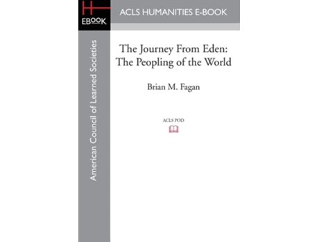 Livro The Journey From Eden De Brian M Fagan (inglês)