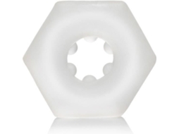 Clear Sexagone Cockring CALEXOTICS Ehancer