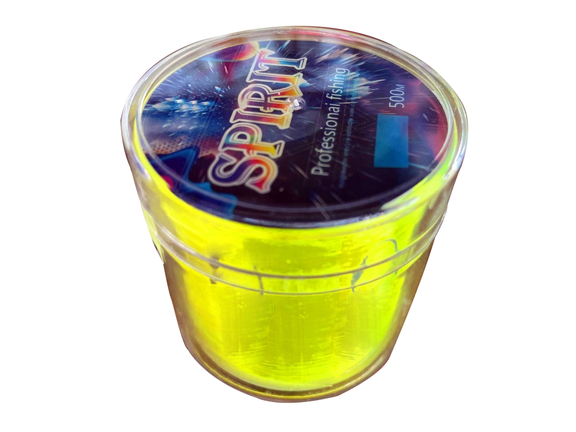 Linha de Pesca Monofilamento Nylon Amarela 1.5
