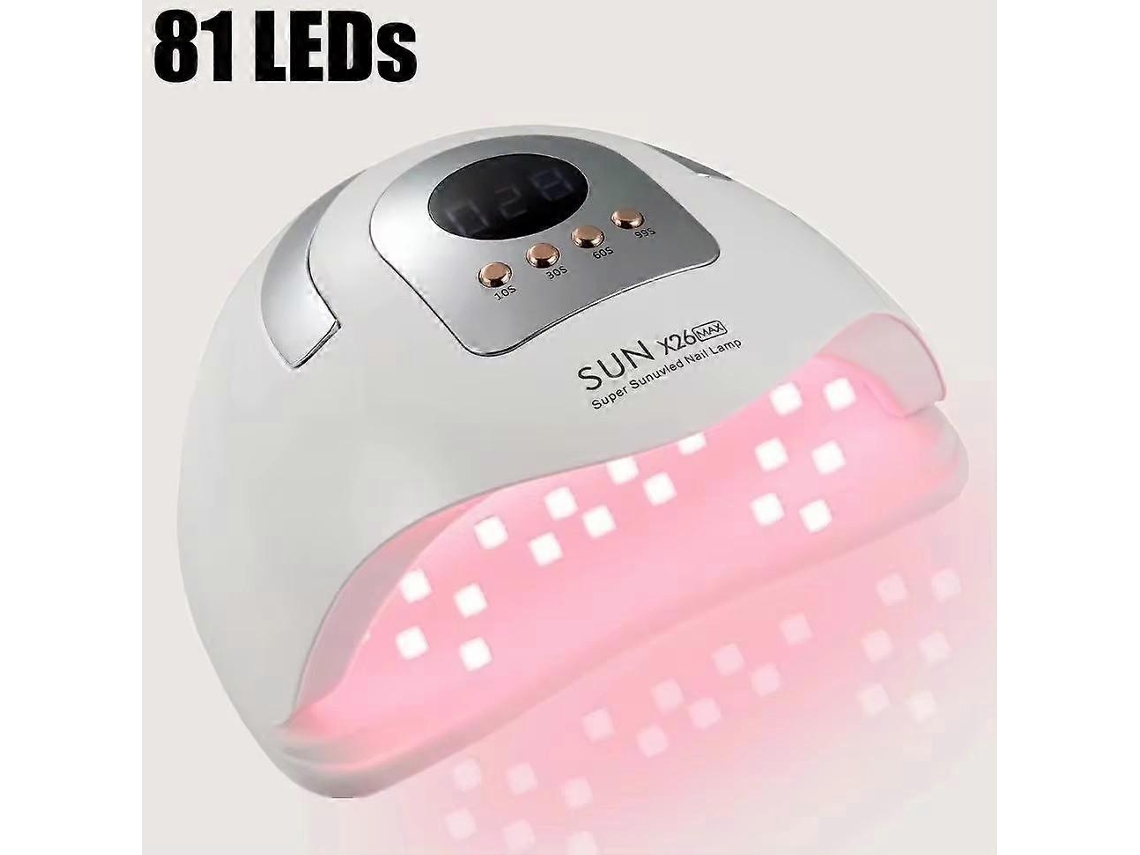 Secador De Unhas Sunx26 Max 380w Lâmpada Led Uv Para Manicure E Esmalte Em Gel Nail Art Ly Ebike
