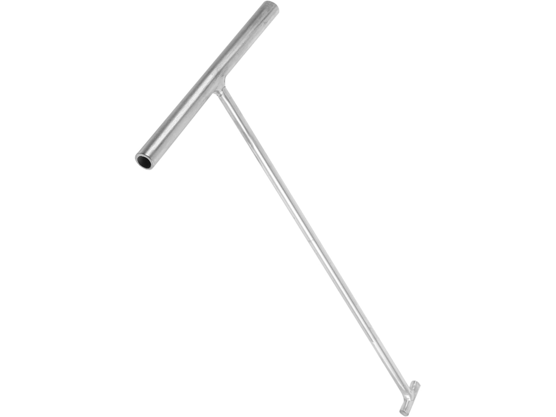 Ferramenta De Gancho Em T Para Tampa Bueiro Garneck Heavy Duty Aço Ino