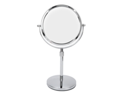 Espejo De Maquillaje De Mesa Ajustable En Altura 7 Pulgadas Doble Cara Con 3x Amplificación Para Vanity