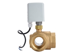 Válvula Elétrica De Brass Laxiscreed De 3 Vias 220v Para Controle De Água E Gás