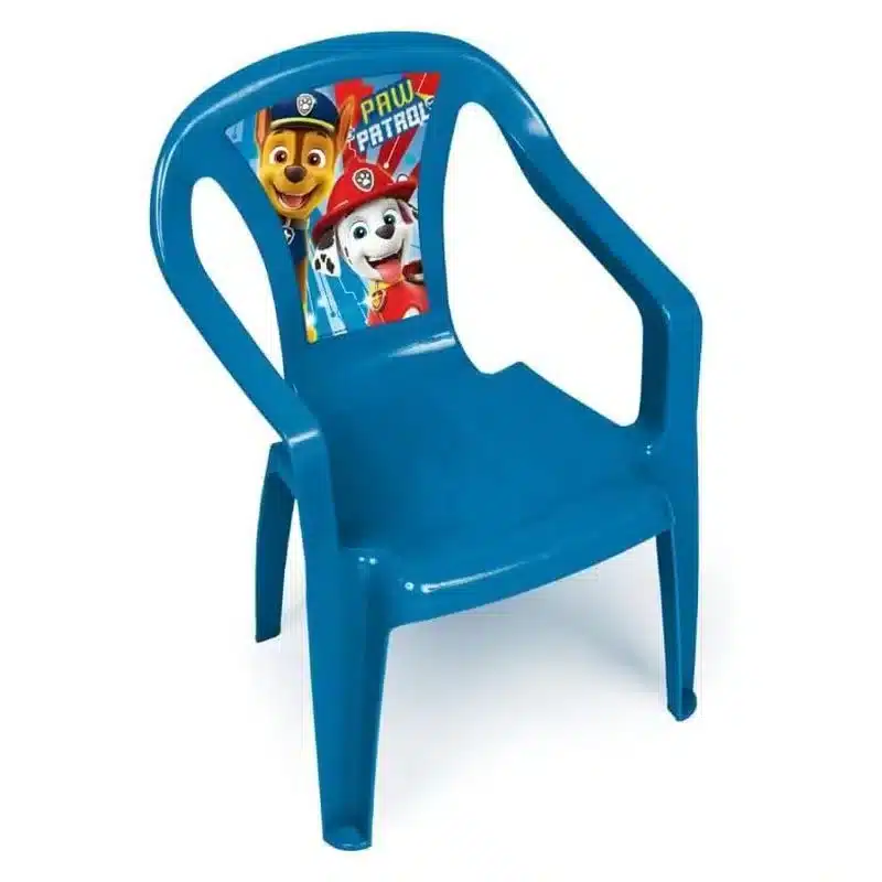 Silla De Plástico Infantil De Patrulla Canina Azul Arditex Pw14458 Arditexp24