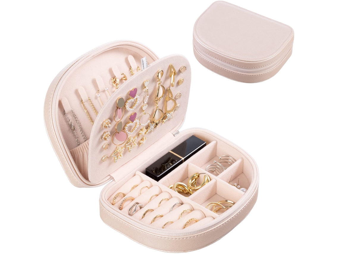 Caixa Organizadora De Cosméticos (preta), Caixa Organizadora De Joias Femininas, Caixa Organizadora De Joias Portátil