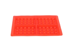 Molde De Silicona Reutilizável Para Waffles, Magdalenas E Pastéis Com 4 Quadriláteros Retangulares - Acessório De Cozinha