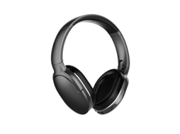 Auscultadores Bluetooth Original Baseus D02 V5.0 Dobrável 25 Horas de Reprodução de Música Sem Fio Preto