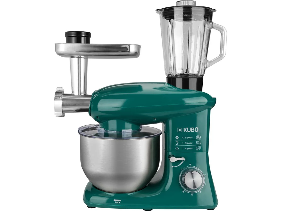 Robô de Cozinha KUBO KBKM4570 (Outlet Caixa Aberta - 6 L - 1400 W - 7 acessórios)