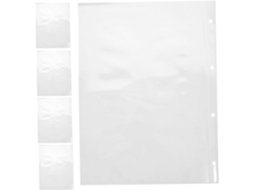 Conjunto De 30 Pastas Transparentes Para Arquivos, Ideais Para Escritório E Estudantes. Resistentes Gokoco