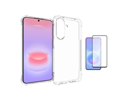 Kit Capa Superprotect Anti-shock Vidro Temperado Phonecare Para Samsung Galaxy A27 5g - Transparente