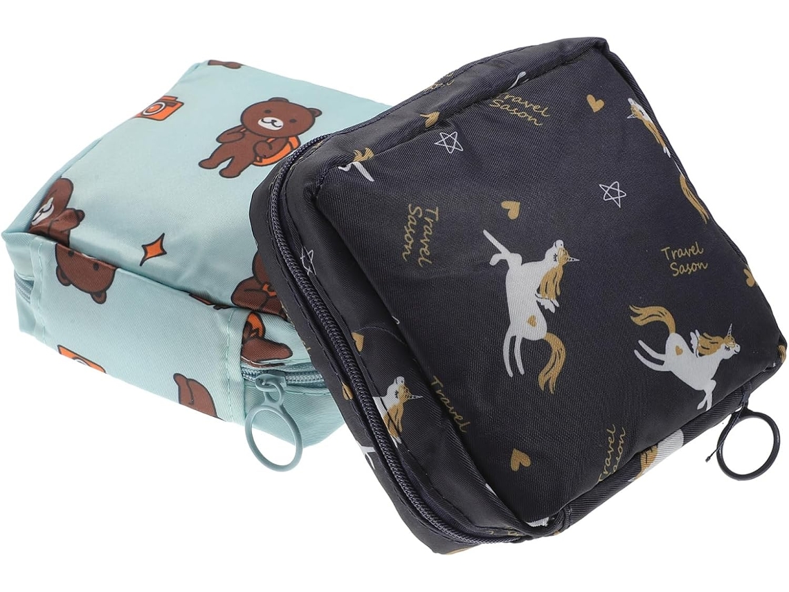 Conjunto de 2 Sacos para Absorventes Higiênicos, em Tecido Oxford