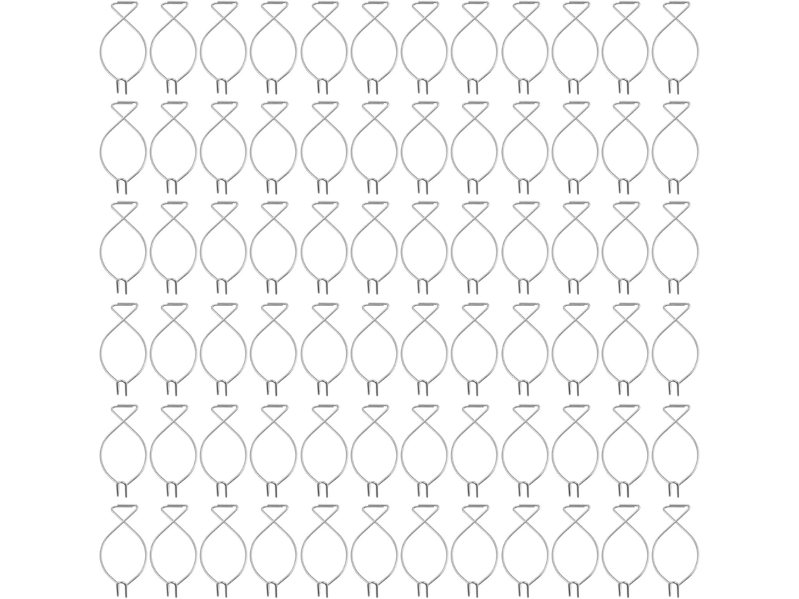 Conjunto De 100 Ganchos De Teto Retráteis E Práticos, Escritórios
