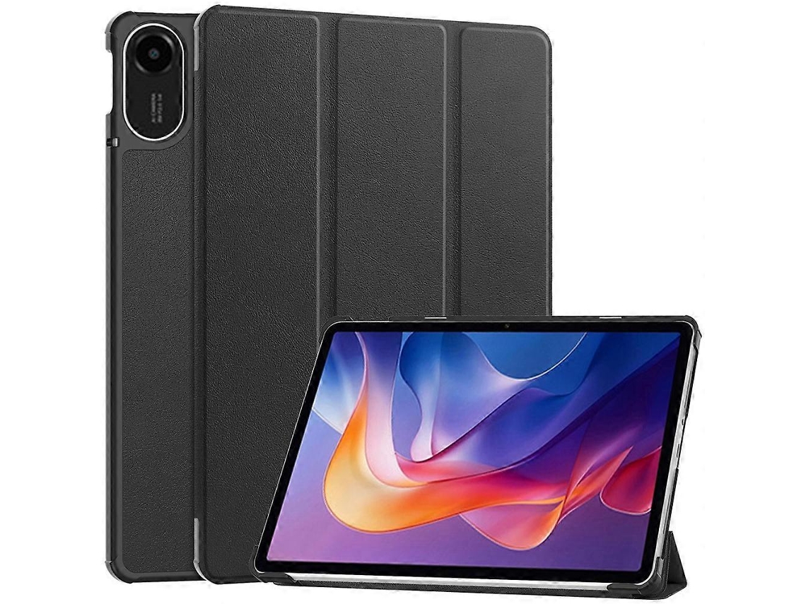 Capa De Couro Com Suporte E Proteção Anti-queda Compatível Com Xiaomi Redmi Pad 2.