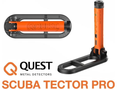 Detetor de Metais QUEST Scuba Tector Pro (27 x 10 x 10 cm)