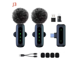 Microfone Lapela S/fio DIGITALLAB para Iphone e Android