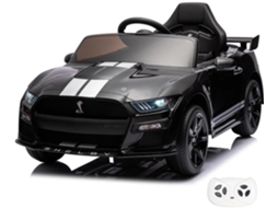 Carro Elétrico Para Crianças - Ford Mustang Shelby Gt500 - 12v - 1 A 5 Anos - Preto