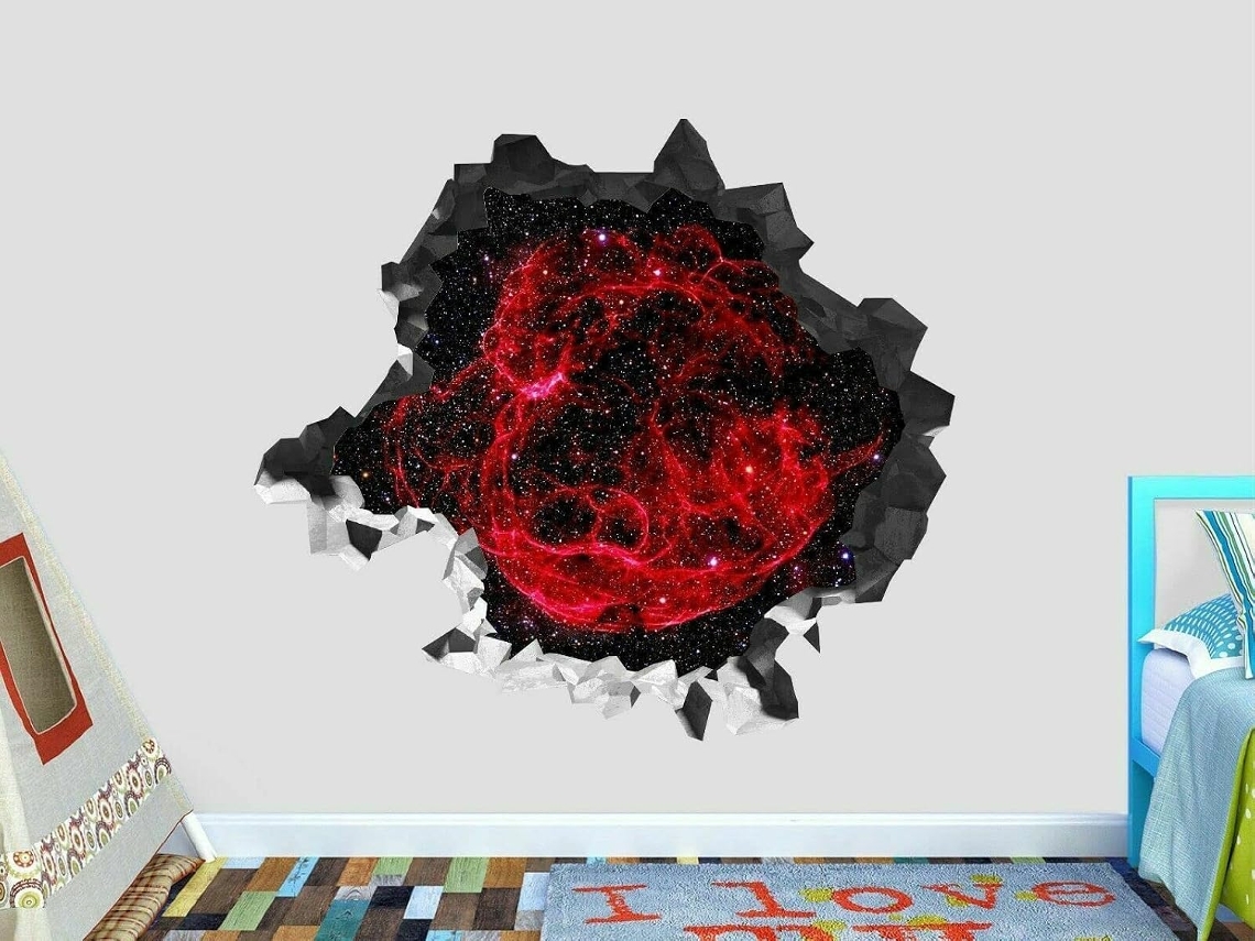 Espaço Extra-atmosférico Fantástico Adesivos Muraux Personnalisés Adesivos Muraux 3d Art