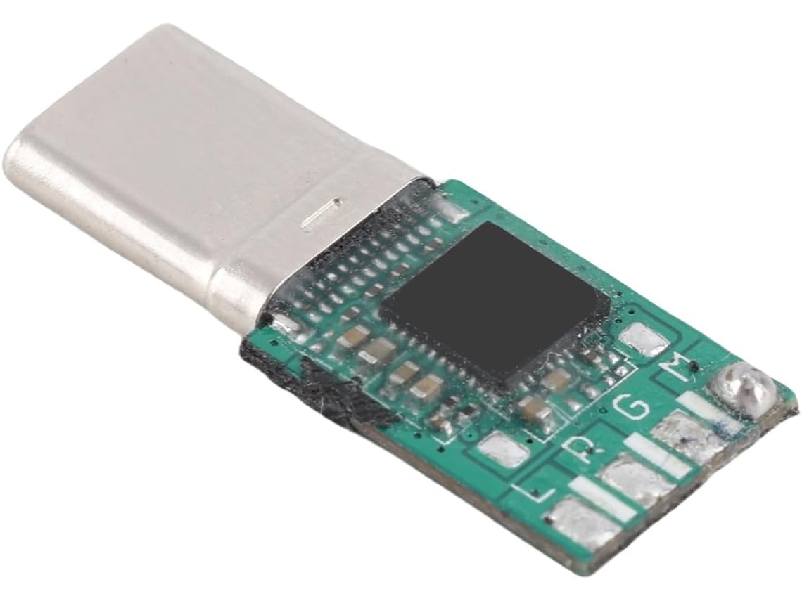 Adaptador De Áudio Tipo C, Decodificação Dac, Placa De Som Tipo C