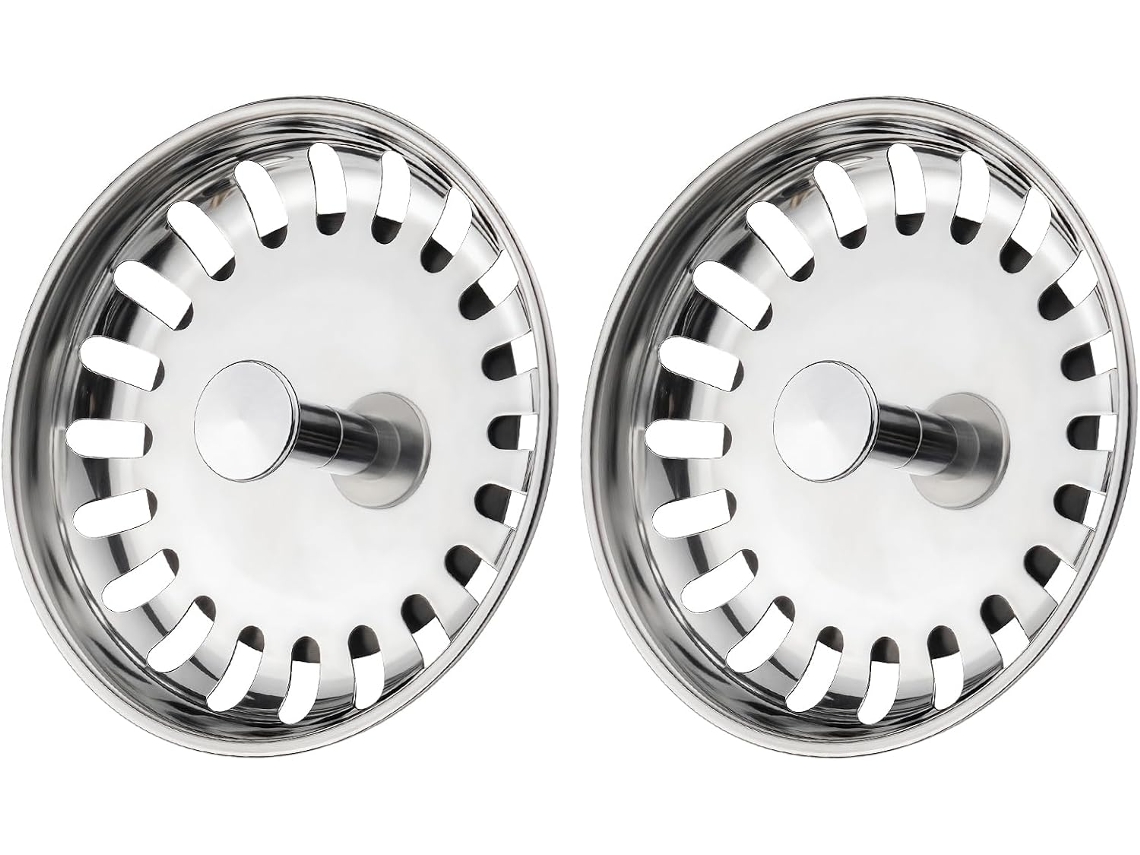 Tampas De Pia Antiferrugem Com Coletor Resíduos Alimentares. Design