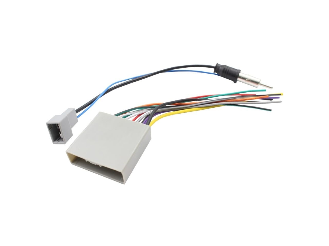 Cabo Adaptador De Antena Para Rádio Com Inversão Marcha À Ré Honda Civic 2006-2011
