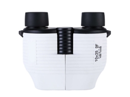 Telescópio Portátil 10x25 Binóculos Hd Telescópio De Alta Potência Tamanho Compacto Binocular Baixa Luz Para Concerto Bestvite (branco)