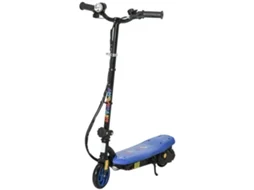 Trotinete Elétrica Dobrável com Velocidade 12 Km/h Motor e Farol Led na Cor Azul VOLTEDGE
