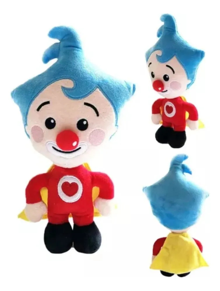 N Palhaço Plim Plim Brinquedo De Pelúcia Boneca. Hoggie Bam Mei Livayotoy