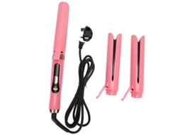 2026 plancha de Cabelo 3 em 1 com Cabeças Desmontáveis Plancha Elétrica para Alisar Cabelo Plug Uk 220v