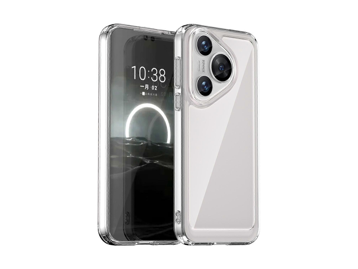 Capa De Acrílico Tpu Para Huawei Pura 70 Série Colorida